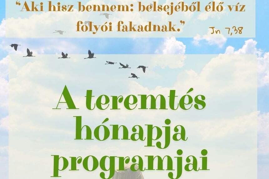 Teremtés hónapja programok